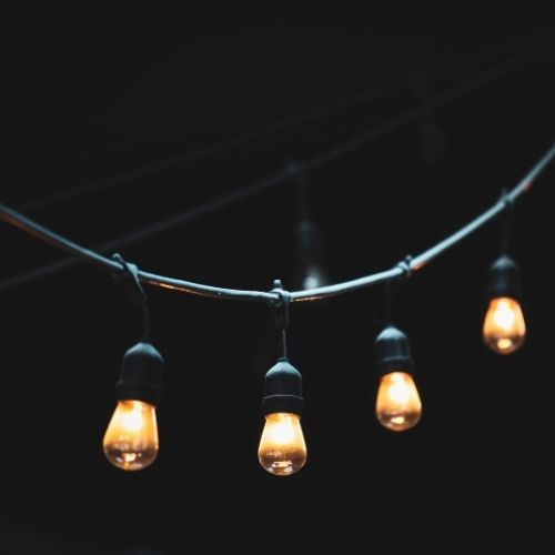 Festoon Lights – Simply Chic Events event hire Party Hire